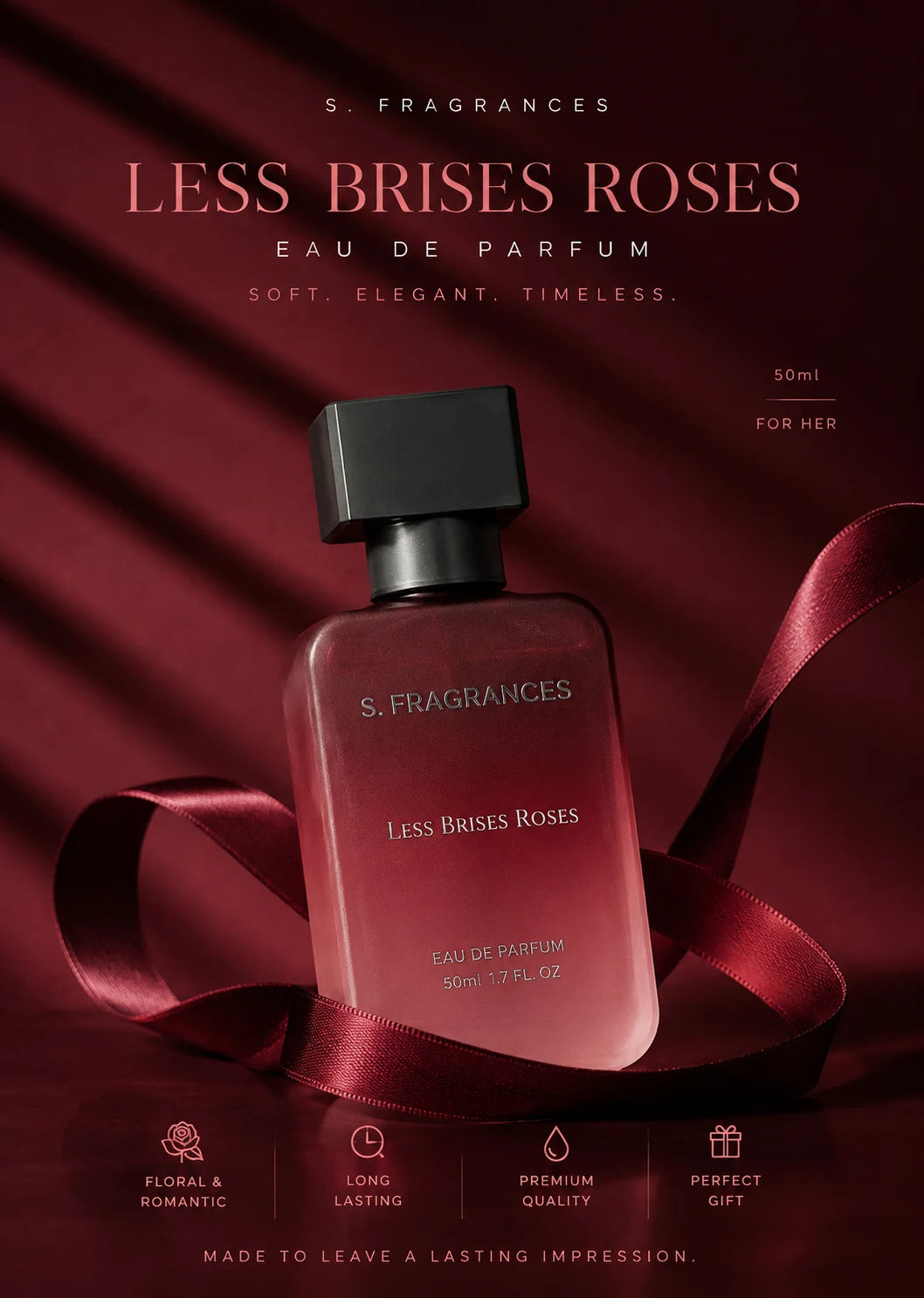 S. Fragrances: LESS BRISES ROSES – Eau De Parfum