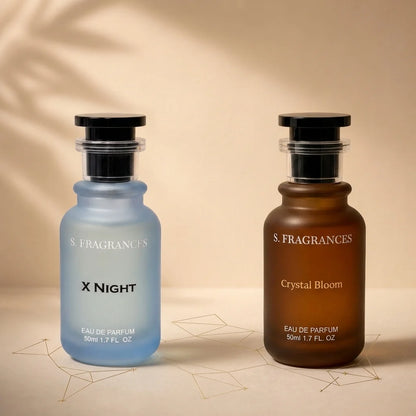 S. Fragrances X Night & Crystal Bloom Eau de Parfum Duo