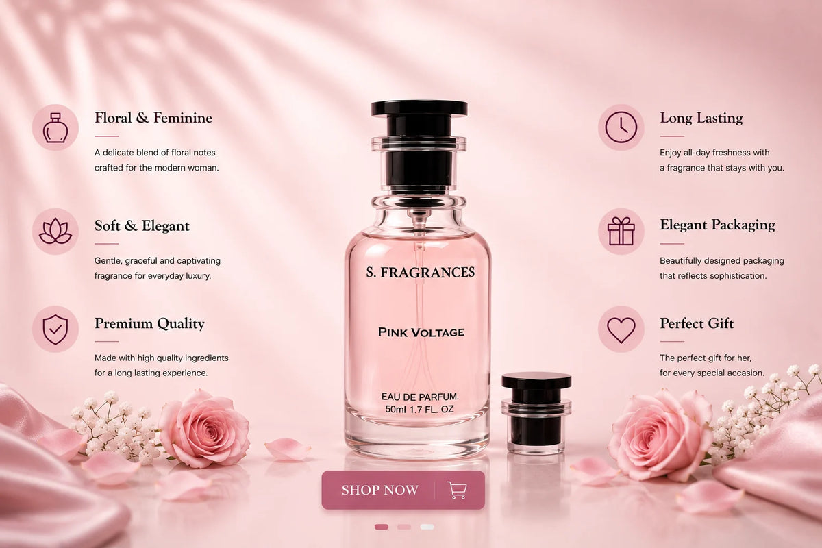 S. Fragrances Pink Voltage & Silver Dust Eau de Parfum Bundle