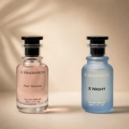 S. Fragrances Pink Voltage & X Night Eau de Parfum Duo